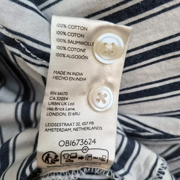 Anthropologie Maeve The Bennet Buttondown Shirt Size M - Picture 9 of 13